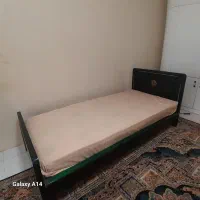 تخت خواب یک نفره پلیشی|تخت و سرویس خواب|تهران, سهروردی|دیوار