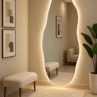 آینه بکلایت/آینه نوردار/آینه|آینه|اردبیل, |دیوار