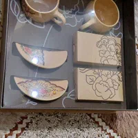 ست دو نفره فنجان چای با دمنوش|صنایع دستی و سایر لوازم تزئینی|تهران, اقدسیه|دیوار