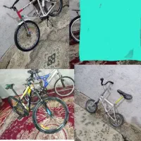 ۴ عدد دوچرخه تمیز سالم  یک تنه اساک|دوچرخه، اسکیت، اسکوتر|ایرانشهر, |دیوار