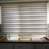پرده زبرا بسیار با کیفیت و خوش رنگ