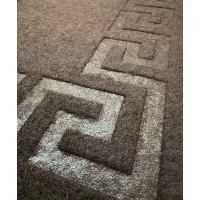 پادری موکتی پشت لاستیک رنگ زغالی