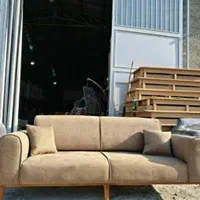 مبل مینیمال.مینی مال دسته چوبی،قیمت واقعی،لینا|مبلمان خانگی و میز عسلی|خمینیشهر, |دیوار