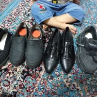 ۵جفت کفش زنونه نوودرحدنوسایز های ۳۸ ۳۹ ۳۸ ۳۹