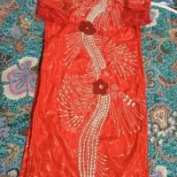 لباس مهره دوزی شده با دست