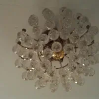 لوستر طلایی|لوستر و چراغ آویز|اهواز, گلستان|دیوار