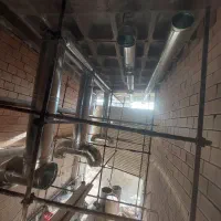 کانال کولر کانالسازی هود دریچه دمپر ورق کاری