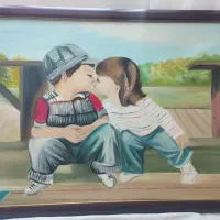 تابلو دیواری/ رنگ روغنی / اصل