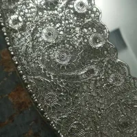 آینه‌وشمعدان‌‌‌ملیله‌کاری‌نقره