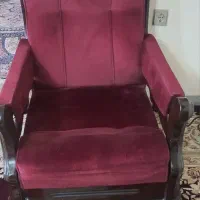 سرویس مبل هفت نفره بدون پارگی پارچه و شکستگی|مبلمان خانگی و میز عسلی|پاکدشت, پاکدشت (مامازند)|دیوار