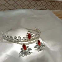 انواع نیم تاج تلست گوشواره یلدایی|بدلیجات|الشتر, |دیوار