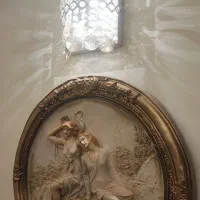 لوستر مدرن کنترلی با دو دیواری ست|لوستر و چراغ آویز|تهران, شهرک آزادی|دیوار