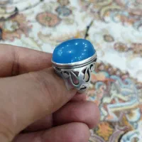 انگشتر نقره عقیق قدیمی تمیز
