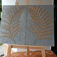 تابلوی برجسته سه تکه آیه وان یکاد|صنایع دستی و سایر لوازم تزئینی|نوشهر, |دیوار