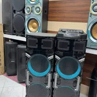 سیستم صوتی بلوتوثی برقی شارژی|سیستم صوتی خانگی|سراوان, |دیوار