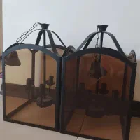 دو عدد لوستر چهارشعله