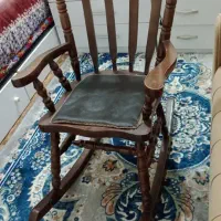 صندلی راحتی چوبی (تاب تابی)