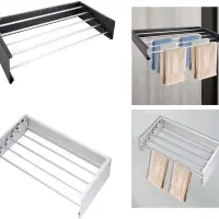 بند رخت دیواری تاشو کم جا