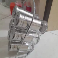 جا ادویه استیل و شیشه ای