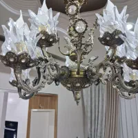 لوستر برنز|لوستر و چراغ آویز|قم, سراجه (۱۵ خرداد)|دیوار