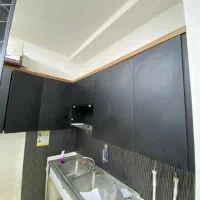 کابینت ام دی اف مشکی مات