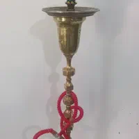 قلیون برنجی کامل اندازه تنه خالی ۷۰ سانت لوله مس|کوهنوردی و کمپینگ|تهران, هفت چنار|دیوار
