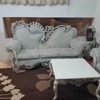 فروش مبلمان نیم سلطنتی ۷ نفره|مبلمان خانگی و میز عسلی|یزد, |دیوار