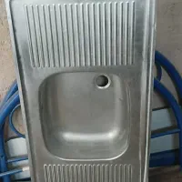 سینک ظرفشویی دو سینی یک قلو