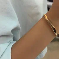 النگو اپل آینه ای فول کپی طلا