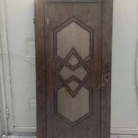 درب چوبی ، توری آلومینیوم