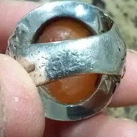 انگشتر نقره عقیق ناب یمنی کهنه|جواهرات|تیران, |دیوار