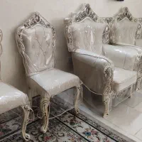مبلمان استیل سلطنتی9نفره نو نو  خوشنشیمن|مبلمان خانگی و میز عسلی|تهران, آهنگ|دیوار