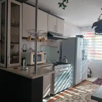 کابینت درب ام دی اف بدنه فلزی همراه اجاق گاز فردار|اجاق گاز و لوازم برقی پخت‌وپز|خرمدره, |دیوار