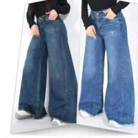 شلوار لی شافل ترک از ۴۲ تا۴۶ فقط سورمه ای موجوده