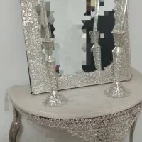 اینه شمعدان با میز