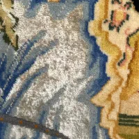 تابلو فرش نفیس عتیقه ابریشم قدمت ۵۰ساله|تابلو فرش|تهران, منیریه|دیوار