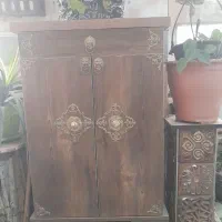 جا کفشی چوبی طرح (سنتی)