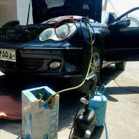 لوازم یدکی سرویس دوره ای کولر بخاری موتور بنز benz
