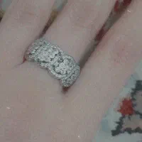 انگشتر زنانه نقره