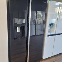ساید بای ساید اسنوا S-SM8-3350 مشکی شاین نمایشگاهی|یخچال و فریزر|تهران, کرمان|دیوار