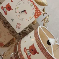 ساعت و لوستر و آباژور اتاق کودک|اسباب و اثاث بچه|نسیمشهر, |دیوار