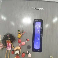 یخچال دو در الکترو استیل بالا یخچال پایین فریزر