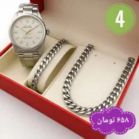 ۶ مدل ست ساعت،دستبند،گردنبند مردانه شیک باضمانت|ساعت|شیراز, گلکوب|دیوار