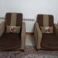مبلمان هفت نفره سالم با قیمت مناسب|مبلمان خانگی و میز عسلی|رضوانشهر, |دیوار