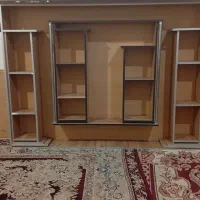 دکور|کتابخانه، شلف، قفسه‌های دیواری|برازجان, |دیوار