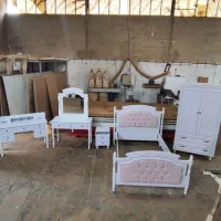 سرویس خواب تک نفره رمانتیک (سایز ۱۲۰)|تخت و سرویس خواب|وحیدیه, |دیوار