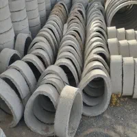 قطعات بتنی بلوکه سیمانی گلویی چاه سرچاهی لوله باغی|مصالح و تجهیزات ساختمان|مشهد, کلاکوب|دیوار