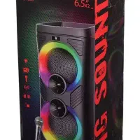 اسپیکردوباند6.5اینچ دارای رقص نور نو وآکبند|لوازم جانبی موبایل و تبلت|اراک, |دیوار