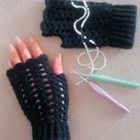 سفارش بافت دستکش زنانه و کش مو