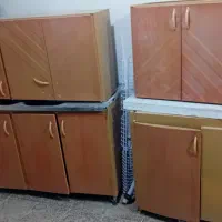 کابینت فلزی همراه سینک وظرف شویی